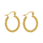 Twisted Gold Elegance